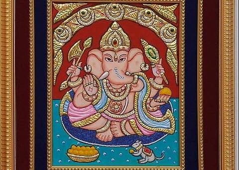 தஞ்சாவூர் ஓவியங்களுக்கான பயிற்சி முகாம்: செப்டம்பர் 5 - 8