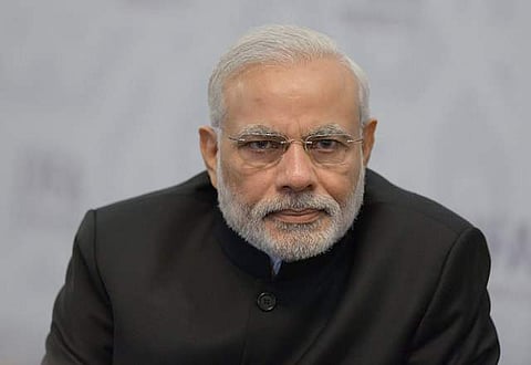 ‘காதி’யில் காந்திக்கு பதிலாக மோடி!