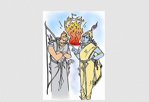 அர்ஜுனனும் கிருஷ்ணனும்!