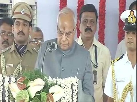 தமிழகத்தின் புதிய ஆளுநராக பொறுப்பேற்றார் பன்வாரிலால் புரோஹித்