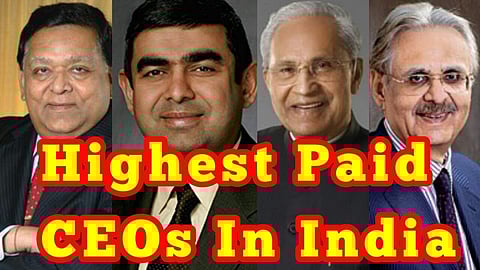 கோடிகளில் ஊதியம் பெறும் இந்தியாவின் டாப் டென் தலைமை நிர்வாக அதிகாரிகள்!