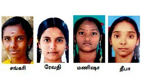 மாணவிகளின் குடும்பத்தினருக்கு இரங்கலும், ரூ.2 லட்சம் இழப்பீடும் வழங்கி முதல்வர் நடவடிக்கை