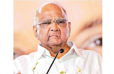 பாஜகவுக்கு எதிரான கட்சிகள் ஒன்றிணைவது மகிழ்ச்சி: சரத்பவார்