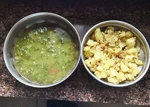 கன்னட ஸ்பெஷல் கீரை சொப்சாரு