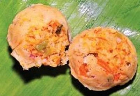 வெஜிடபிள் ரவா இட்லி