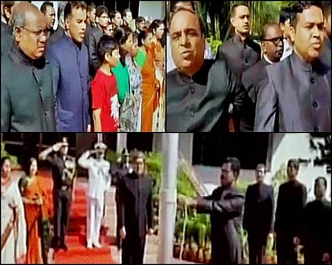 பாகிஸ்தானில் ஏற்றப்பட்ட இந்திய தேசியக் கொடி