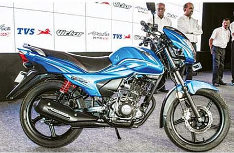 பிரீமிய ரக டிவிஎஸ் விக்டர் பைக் அறிமுகம்