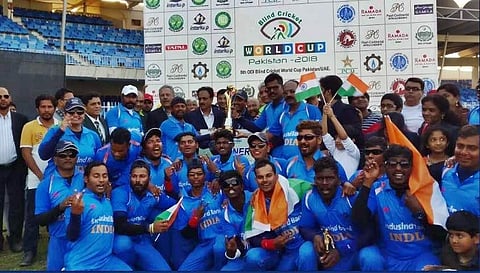 பார்வையற்றோர் உலகக் கோப்பை: பாகிஸ்தானை வீழ்த்தி இந்தியா சாம்பியன்