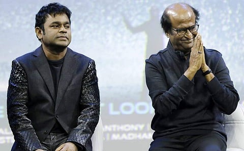 அரசியலில் ரஜினி: ஏ.ஆர். ரஹ்மான் வாழ்த்து!