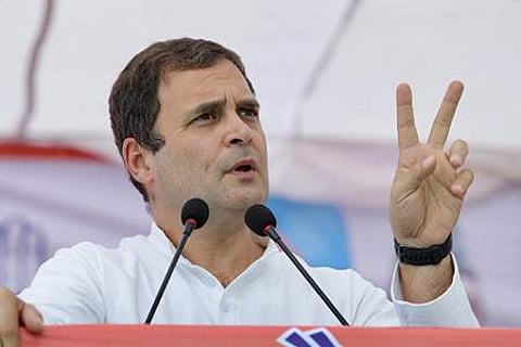 ரூ.2 லட்சம் கோடி கடனில் தெலங்கானா அரசு, ஆனால் முதல்வர் மகனின் வருவாய் 400 சதவீதம் உயர்வு: ராகுல்