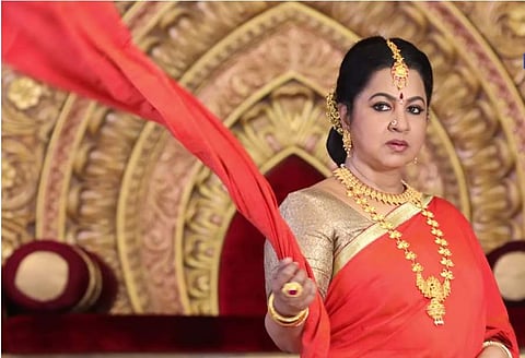 சரித்திரப் பின்னணியுடன் ராதிகா நடிக்கும் புதிய மெகாத் தொடர் - சந்திரகுமாரி!