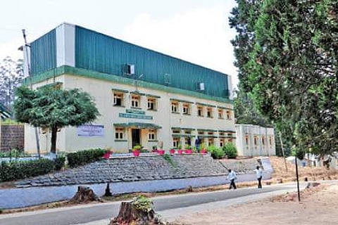 உதகை- முத்தொரையிலுள்ள மத்திய உருளைக்கிழங்கு ஆராய்ச்சி மையம்.