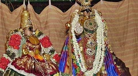 தீபாவளி கொண்டாடும் மாப்பிள்ளை ரங்கநாதர்!