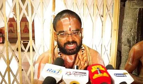 வைரமுத்துவைக் கண்டித்து ஸ்ரீவில்லிபுத்தூர் ஜீயர் நாளை முதல் மீண்டும் உண்ணாவிரதம்!