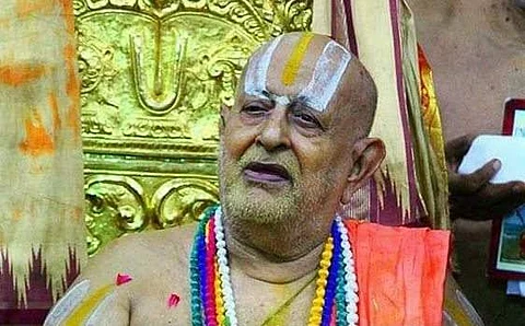 ஸ்ரீரங்கம் ஸ்ரீமத் ஆண்டவன் மட ஜீயர் ஸ்ரீரங்க ராமானுஜ மகா தேசிகர் காலமானார்!