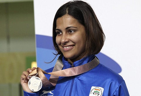 காமன்வெல்த்: தங்கம் வென்றார் ஹீனா சித்து