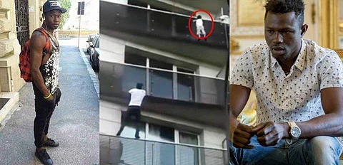 பாகுபலியை மிஞ்சி விட்டார் இந்த பாரிஸ் ஸ்பைடர் மேன்!