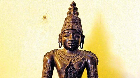 திருடப்பட்ட தஞ்சை பெரிய கோவில் சிலைகள் குஜராத் அருங்காட்சியகத்தில் இருந்து மீட்பு
