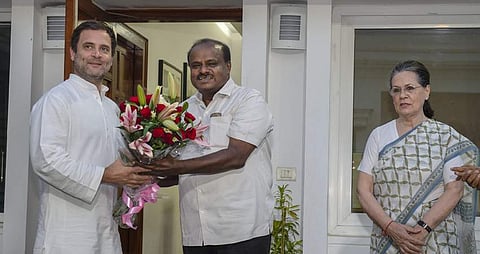 கர்நாடக அமைச்சரவையில் காங்கிரஸ்-மஜத இடையே தீர்வு