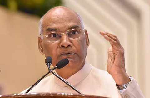 நீதிமன்றங்களில் 3.30 கோடி வழக்குகள் தேக்கம்: குடியரசுத் தலைவர் ராம்நாத் கோவிந்த் கவலை