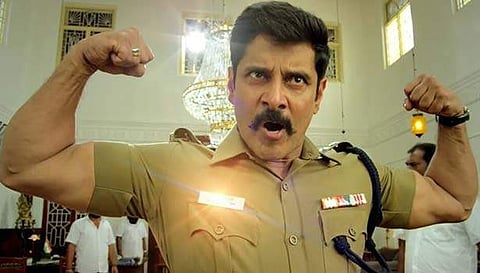 ‘நான் சாமி இல்ல..பூதம்..!’ : வெளியானது விக்ரமின் 'சாமி ஸ்கொயர்' ட்ரைலர்