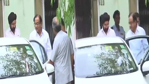 ப.சிதம்பரத்திடம் அமலாக்கத்துறை 7 மணிநேரம் விசாரணை