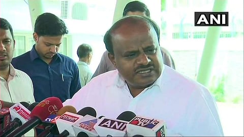 எனது பேச்சில் நான் காங்கிரஸ் கட்சியை குறிப்பிடவில்லை: அழுகுரலுக்கு குமாரசாமி விளக்கம்