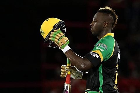 40 பந்துகளில் சதம் & ஹாட்ரிக்: அசத்திய ரஸ்ஸல்!