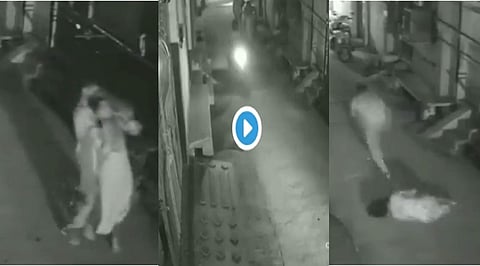 பெண்ணிடம் இருந்து நகை, செல்ஃபோன் திருட்டு: வெளியான சிசிடிவி காட்சிகள்