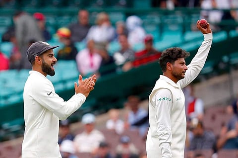 4-ஆம் நாள் ஆட்டம் மழையால் நிறுத்தம்: இந்தியா வெற்றிக்கு 10 விக்கெட்டுகள் தேவை