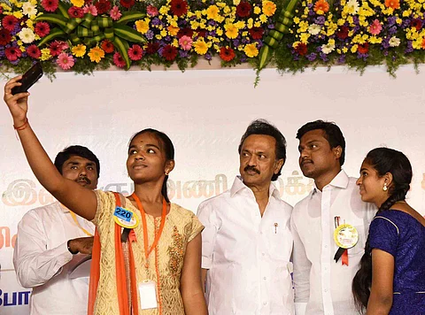 நான் இந்த அளவுக்கு உயர்ந்து வந்திருப்பதற்கான முழு காரணம்: மாணவர்களிடம் பகிந்து கொண்ட ஸ்டாலின்