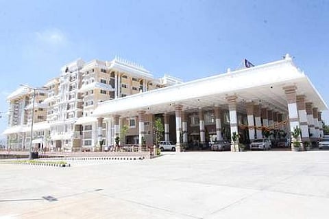 திருச்சானூரில் பக்தா்களின் பயன்பாட்டிற்கு கொண்டு வரப்பட்ட பத்மாவதி நிலையம் கட்டிடம்.