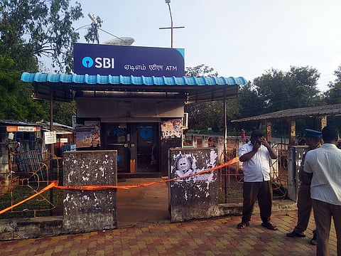 திருட்டு முயற்சி நடைபெற்ற ஏடிஎம் இயந்திர மையம் - கோப்புப்படம்
