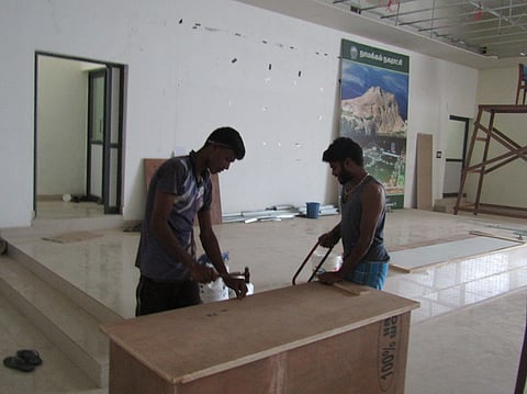 உள்ளாட்சித் தோ்தல்:தயாராகிறது நாமக்கல் நகா்மன்றம்!