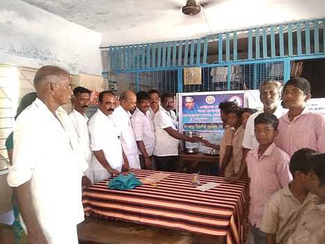 நம்புதாளை கிளை நூலகத்தில்தேசிய நூலக வார விழா
