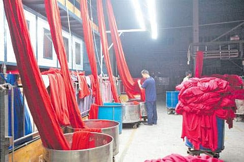 கரூரில் சாயப் பட்டறைப் பூங்கா: எதிர்பார்ப்பில் ஜவுளி ஏற்றுமதியாளர்கள்