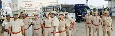 அயோத்தி வழக்கில் தீா்ப்பு :ஒசூரில் பலத்த பாதுகாப்பு