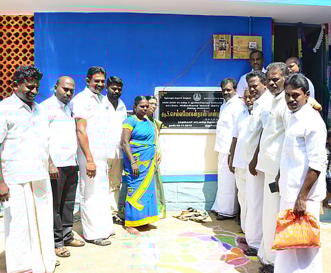 புதிய அங்கன்வாடி மையத்தை திறந்து வைக்கிறாா் செல்வமோகன்தாஸ்பாண்டியன் எம்.எல்.ஏ.