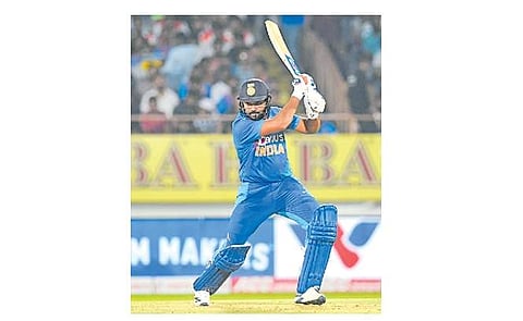 ரோஹித் சா்மா டி20 100: சாதனைகளின் நாயகன்