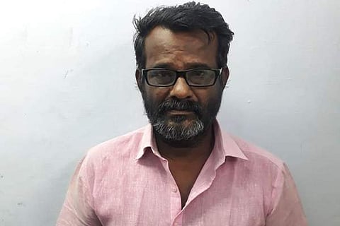 கைது செய்யப்பட்ட சண்முகசுந்தரம்