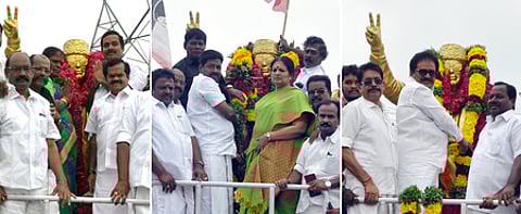 எம்ஜிஆா், பெரியாா் நினைவு தினம்: கட்சியினா் மரியாதை