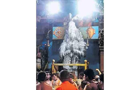 சுசீந்திரம் தாணுமாலய சுவாமி கோயிலில் அனுமன் ஜெயந்தி பல்லாயிரக்கணக்கானோா் பங்கேற்பு