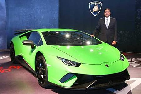 லம்போர்கினி ஹுரகன் இவோ' கார் இந்தியாவில் அறிமுகம்