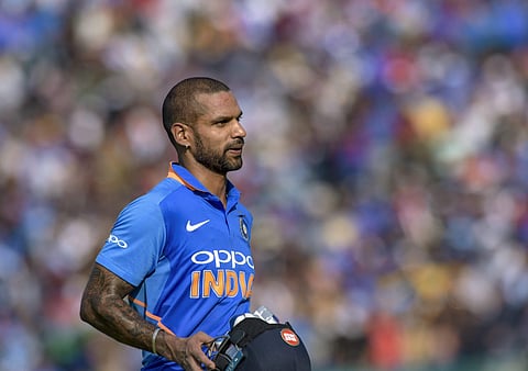 2019-ல் இடதுகை வேகப்பந்துவீச்சில் திணறும் ஷிகர் தவன்