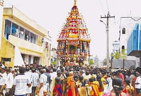 திருநெல்வேலி லட்சுமி நரசிங்கபெருமாள் கோயிலில் ஏப்.18-ல் தேரோட்டம்