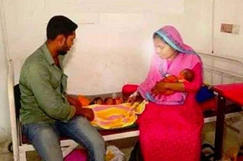 இருபத்தாறு நாட்கள் இடைவெளியில் இரண்டு முறை குழநதைகள் பெற்ற அதிசய பெண்