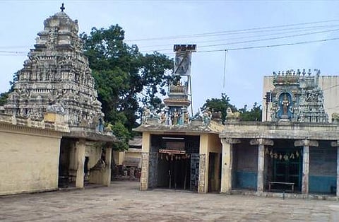 தீர்த்தீஸ்வரர் கோயிலில் பங்குனி பிரம்மோற்சவ விழா கொடியேற்றம்