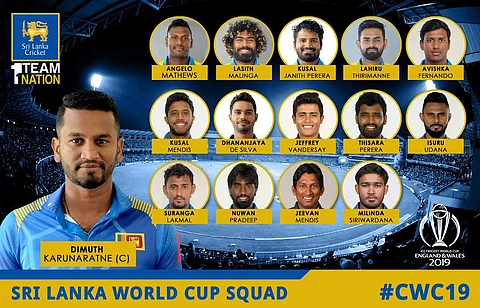 உலகக் கோப்பைக்கான இலங்கை அணி அறிவிப்பு: 5 முக்கிய வீரர்களுக்கு இடமில்லை!