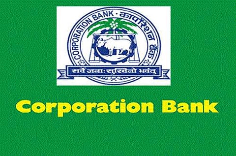கார்ப்பரேஷன் வங்கி நிகர இழப்பு ரூ.6,581 கோடி