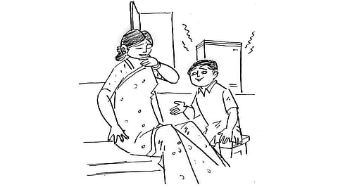 மகனிடம் கற்ற பாடம்!